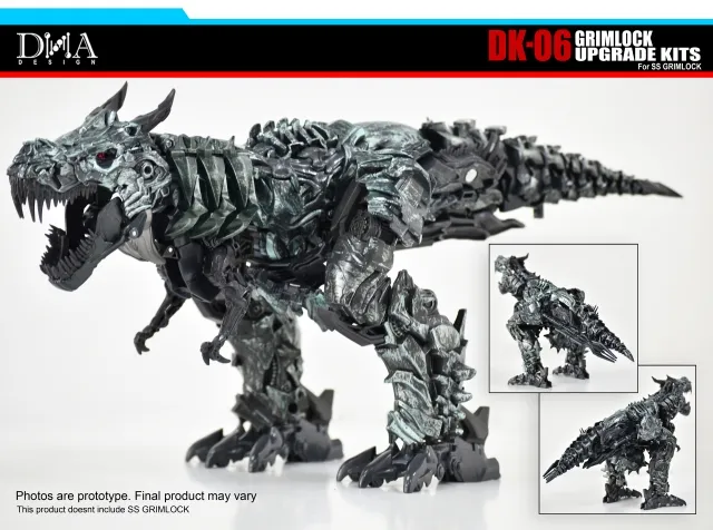 DK-06 Upgrade Kit for Transformers Studio Series 07 Leader Class Grimlock | Dna Design | Upgrade Kit