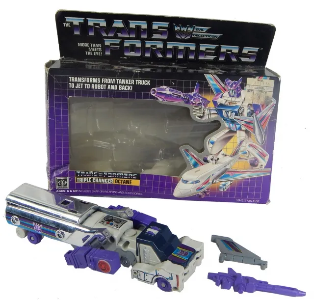 Octane Triple Changer Vintage Transformers G1
