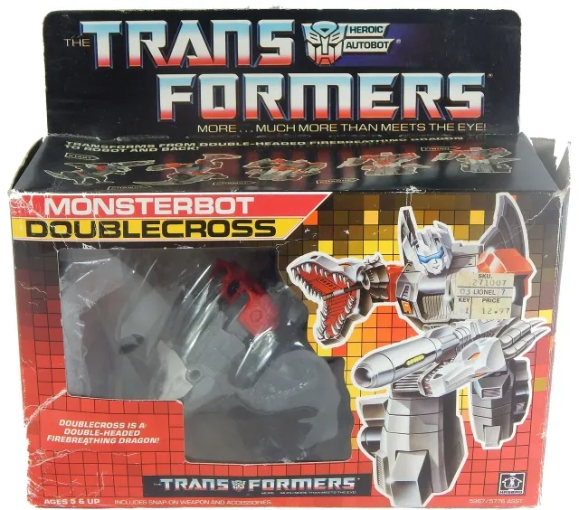 Doublecross Horrorcon Vintage Transformers G1