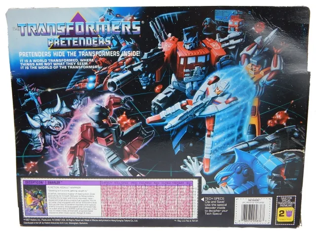 Snarler Pretender Vintage Transformers G1