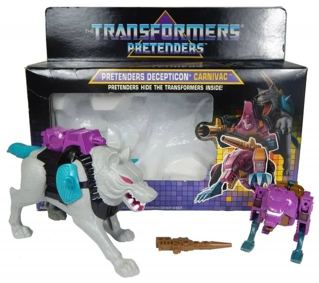 Carnivac Pretender Vintage Transformers G1
