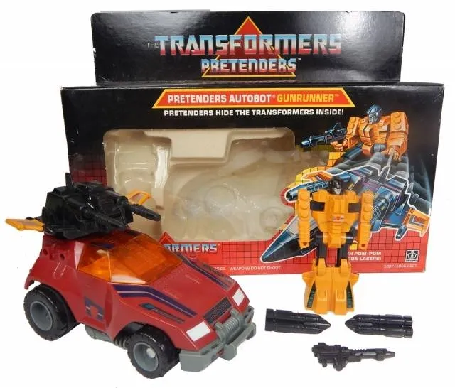 Gunrunner Pretender Vintage Transformers G1