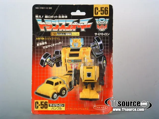 C-56 Bumblebee Minibot | Vintage Japanese G1 Transformers