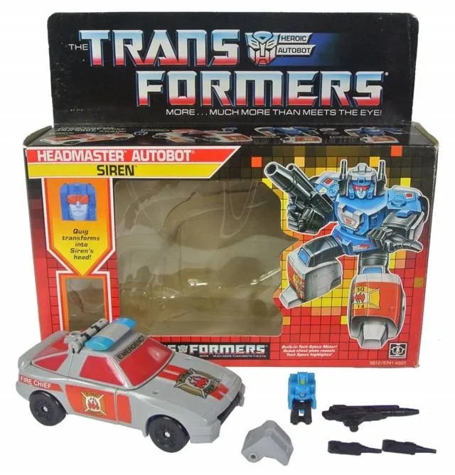 Siren Headmaster Vintage Transformers G1