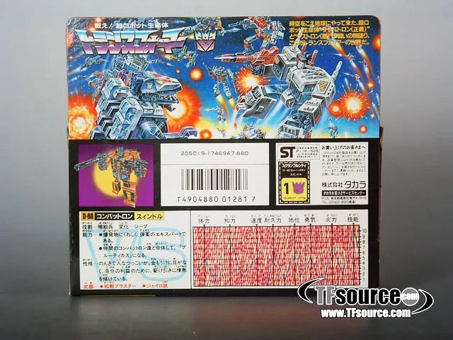 Bruticus Combaticons Set of 5 Figures Combiner | Vintage Japanese G1 Transformers