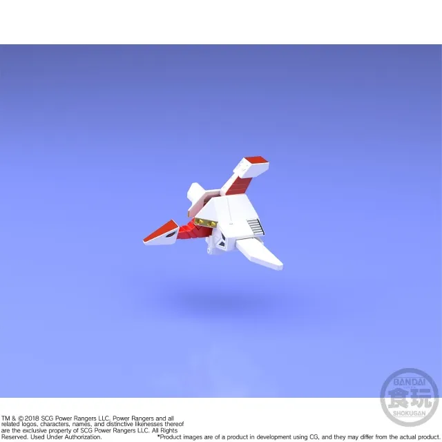 Mighty Morphin Alien Rangers - Super Mini Pla - Ninja Megazord & White Ninja Falconzord