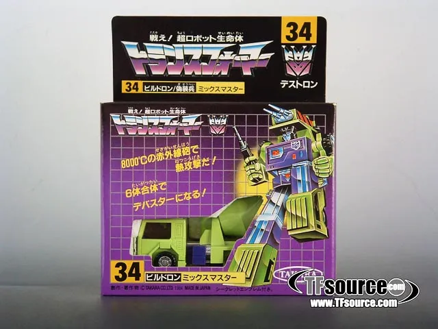 Devastator Constructicons Set of 6 Figures Combiner | Vintage Japanese G1 Transformers