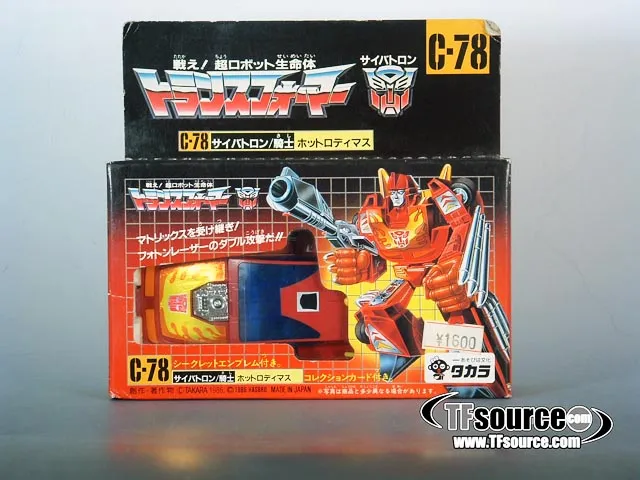 C-78 Hot Rodimus | Vintage Japanese G1 Transformers