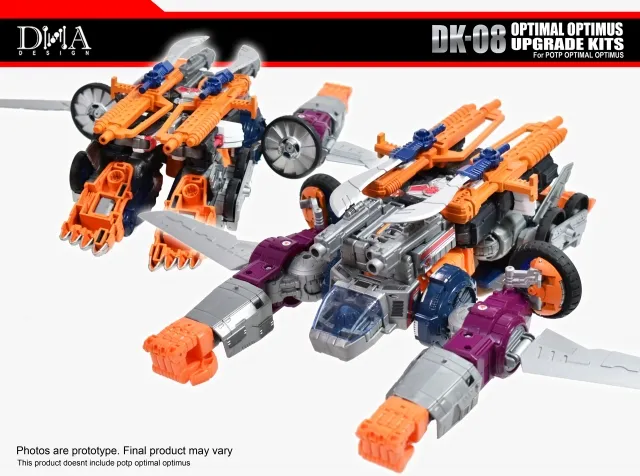 DK-08 Upgrade Kit for Transformers Power of the Primes Optimal Optimus | Dna Design | Upgrade Kit