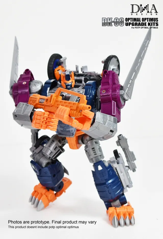 DK-08 Upgrade Kit for Transformers Power of the Primes Optimal Optimus | Dna Design | Upgrade Kit