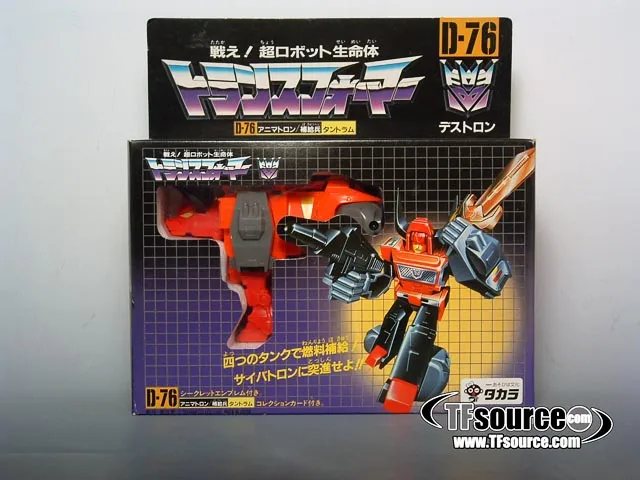 Predaking Predacons Set of 6 Figures Combiner | Vintage Japanese G1 Transformers