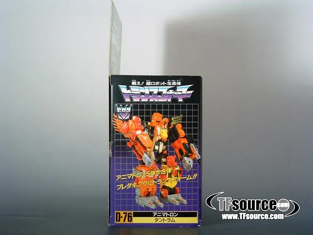 D-76 Tantrum Combiner | Vintage Japanese G1 Transformers