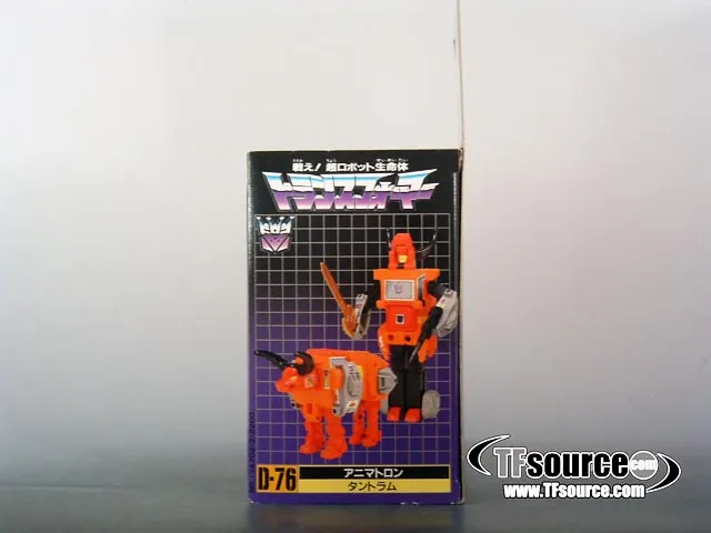 D-76 Tantrum Combiner | Vintage Japanese G1 Transformers