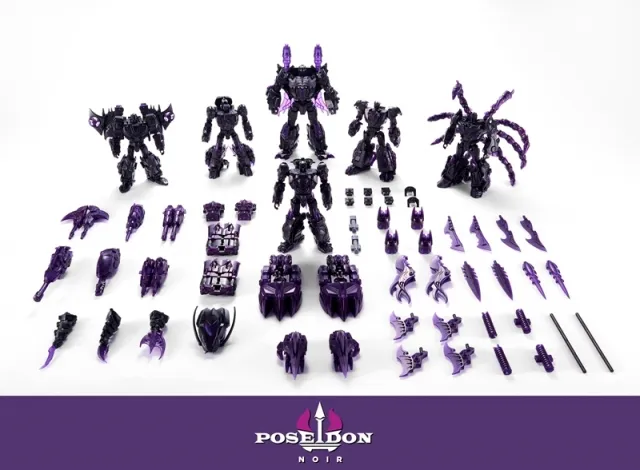 P01-06N Poseidon Noir Limited Edition | TFC Toys