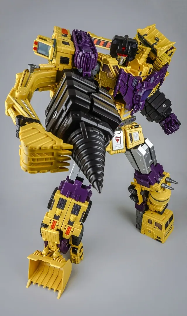 TW-C07Y Yellow Constructor Full Set of 6 Figures | Toyworld