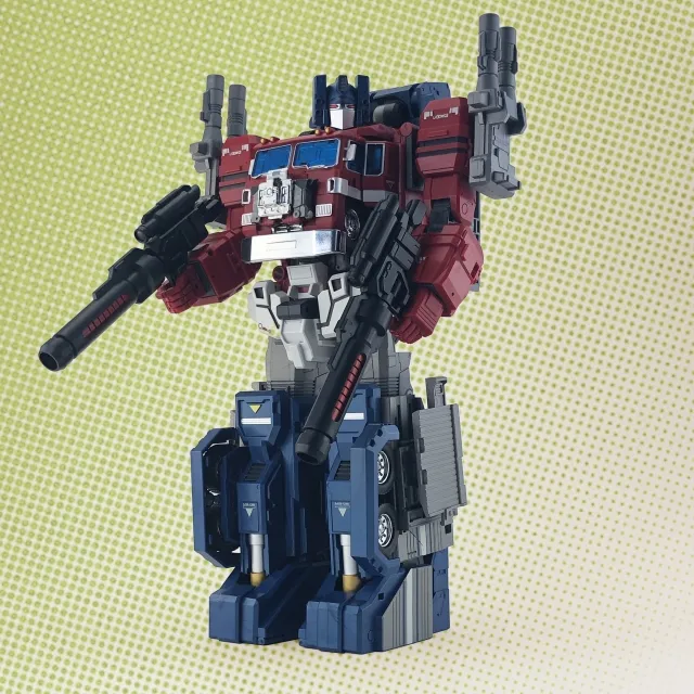 MBA-01 Power Baser Optional Head and Articulated Hands Set | Fans Hobby