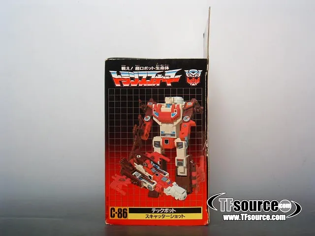C-86 Scattershot | Vintage Japanese G1 Transformers