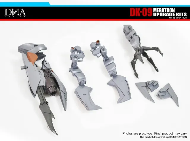 DK-09 Upgrade Kit for Transformers Studio Series 13 Megatron | Dna Design | Upgrade Kit
