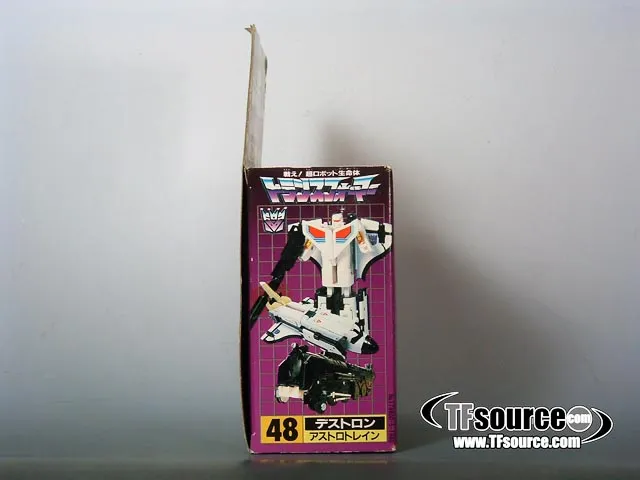 D-48 White Astrotrain Triple Changer | Vintage Japanese G1 Transformers