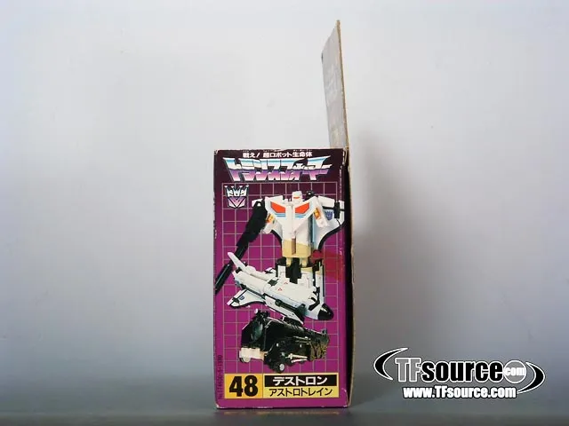 D-48 White Astrotrain Triple Changer | Vintage Japanese G1 Transformers