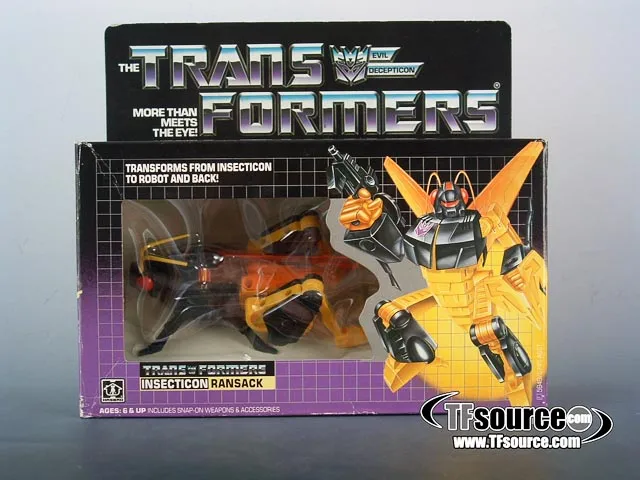 Ransack Insecticon Vintage Transformers G1