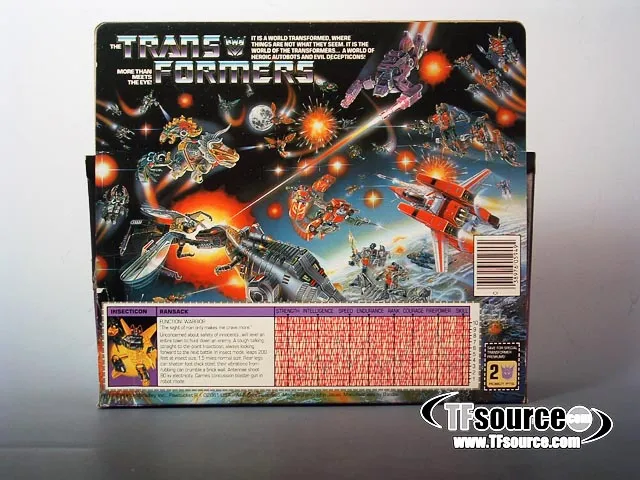 Ransack Insecticon Vintage Transformers G1