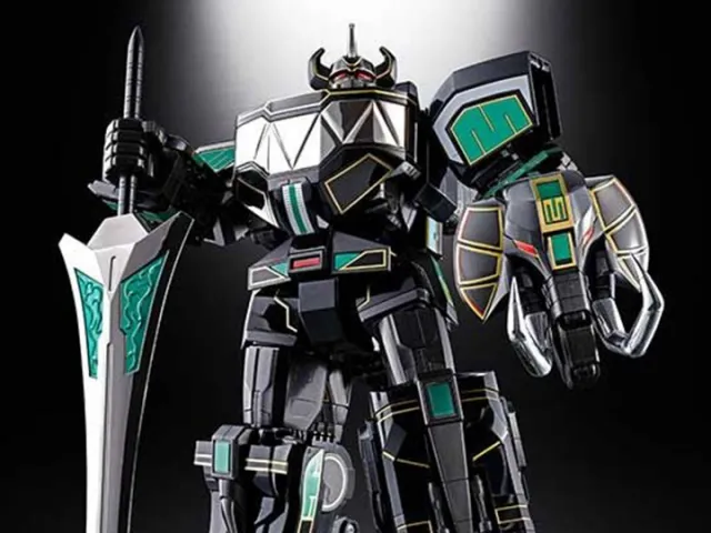 GX-72B Black Megazord SDCC Exclusive Soul of Chogokin | Bandai Tamashii Nations | Power Rangers