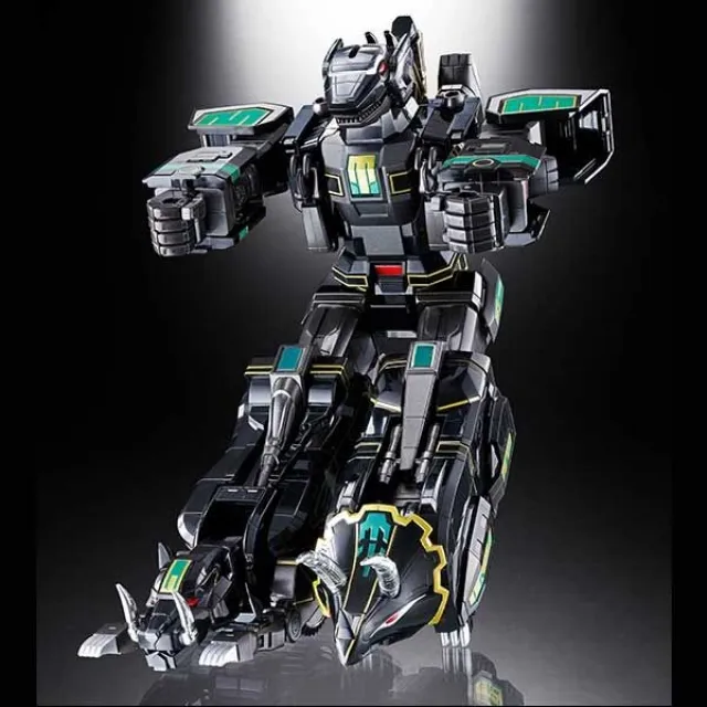 GX-72B Black Megazord SDCC Exclusive Soul of Chogokin | Bandai Tamashii Nations | Power Rangers
