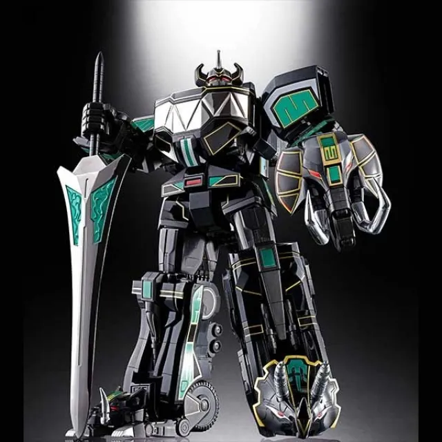GX-72B Black Megazord SDCC Exclusive Soul of Chogokin | Bandai Tamashii Nations | Power Rangers