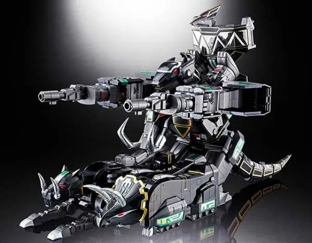 GX-72B Black Megazord SDCC Exclusive Soul of Chogokin | Bandai Tamashii Nations | Power Rangers