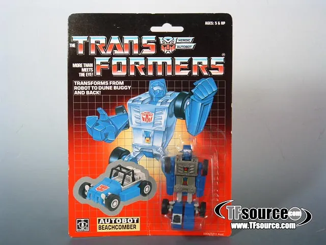 Beachcomber Minibot Vintage Transformers G1
