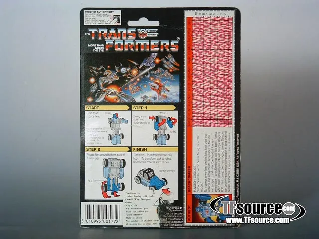 Beachcomber Minibot Vintage Transformers G1