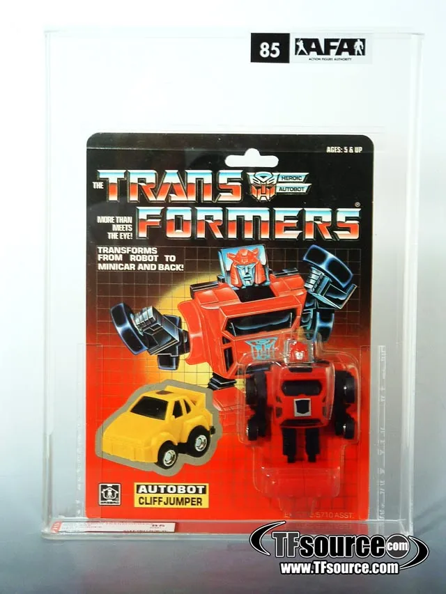 Cliffjumper Red Version AFA85 Minibot Vintage Transformers G1