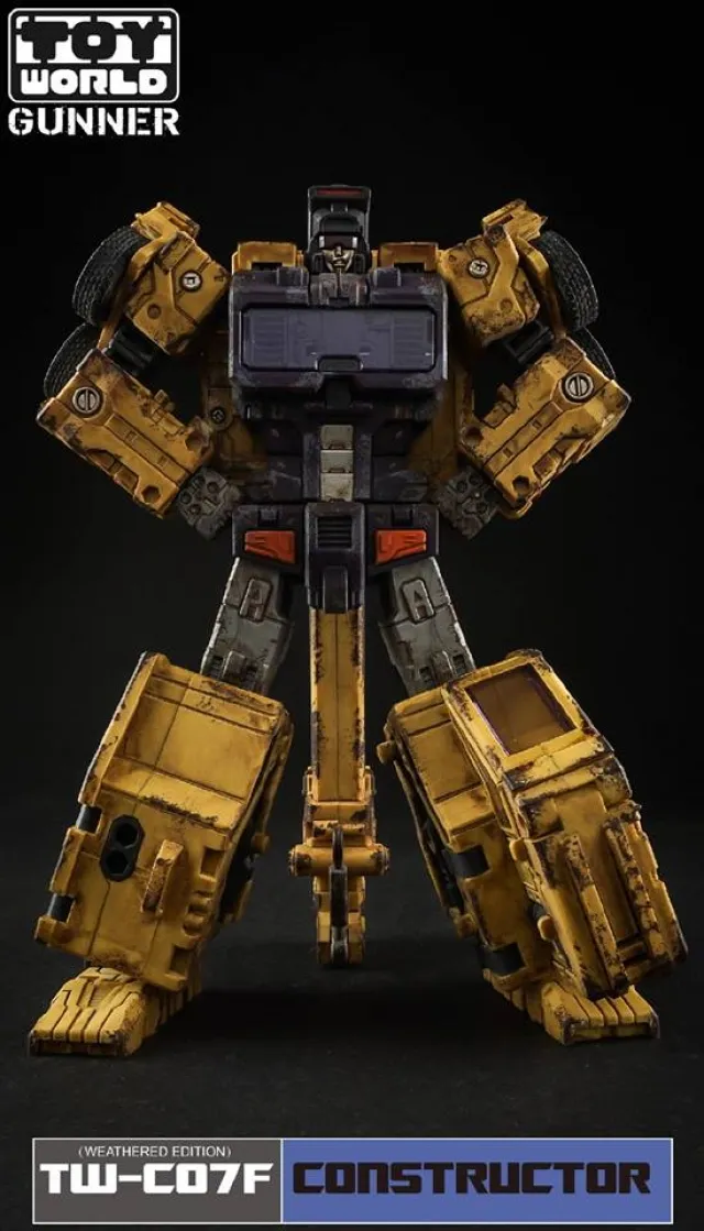 TW-C07F Yellow Constructor Weathered Edition Limited Edition Gift Set | Toyworld