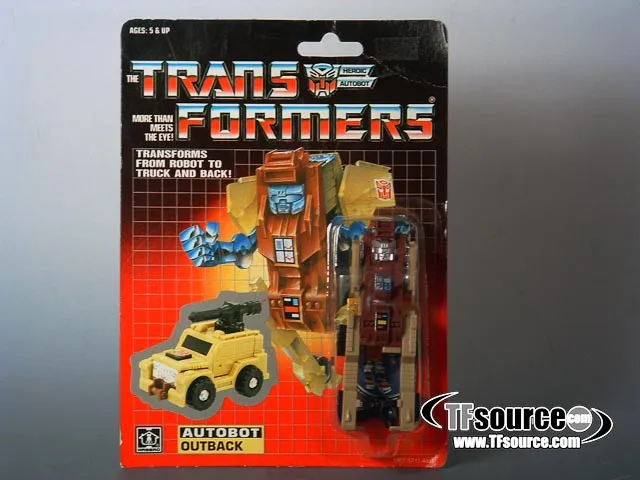 Outback Minibot Vintage Transformers G1