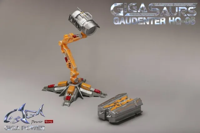 HQ-05R Gaudenter Red Chrome Version | GigaPower Gigasaurs