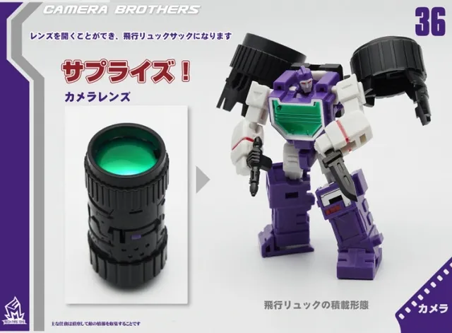MF-36 Camera | Mech Fans Toys