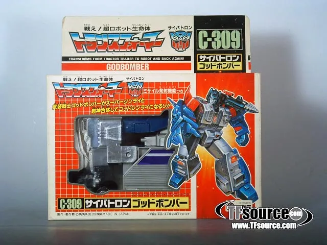 C-309 God Bomber | Vintage Japanese G1 Transformers