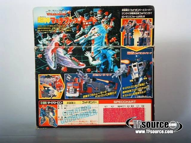 C-309 God Bomber | Vintage Japanese G1 Transformers