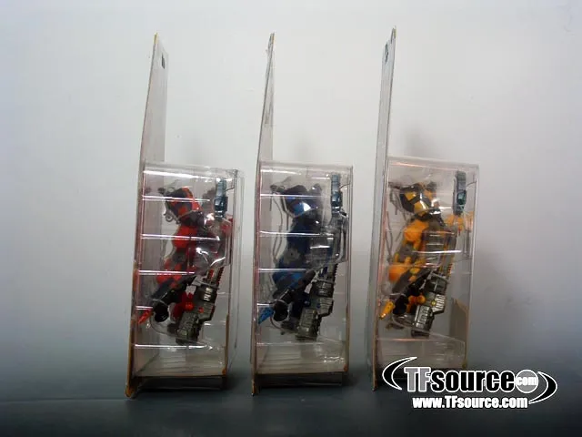 GD-13 Rumble Sete of 3 Color Versions Scout Class | Transformers Galaxy Force Cybertron