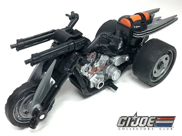 G.I. Joe Ninja Force Zartan with Cold Slither Cycle G.I. Joe Club 2018 Exclusive