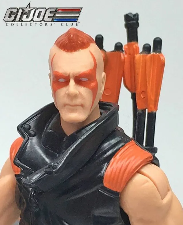 G.I. Joe Ninja Force Zartan with Cold Slither Cycle G.I. Joe Club 2018 Exclusive