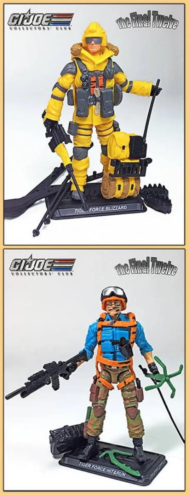 Hit and Run and Blizzard 2018 Exclusive the Final Twelve 3.75-Inch Scale | G.I. Joe Collectors Club Exclusive