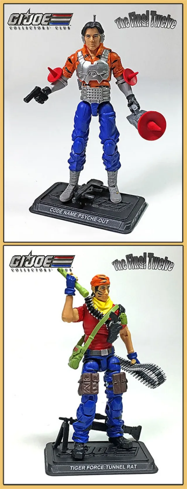Psyche-Out and Tunnel Rat 2018 Exclusive the Final Twelve 3.75-Inch Scale | G.I. Joe Collectors Club Exclusive