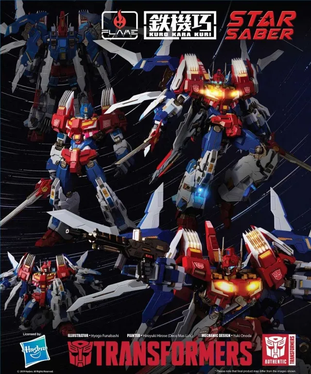 03 Star Saber | Transformers Kuro Kara Kuri | Flame Toys