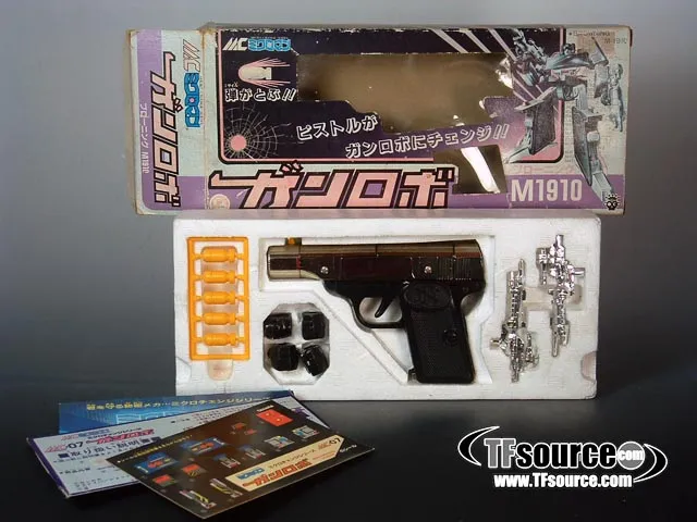 M1910 Gunrobo Browning | Microchange Pre Transformers