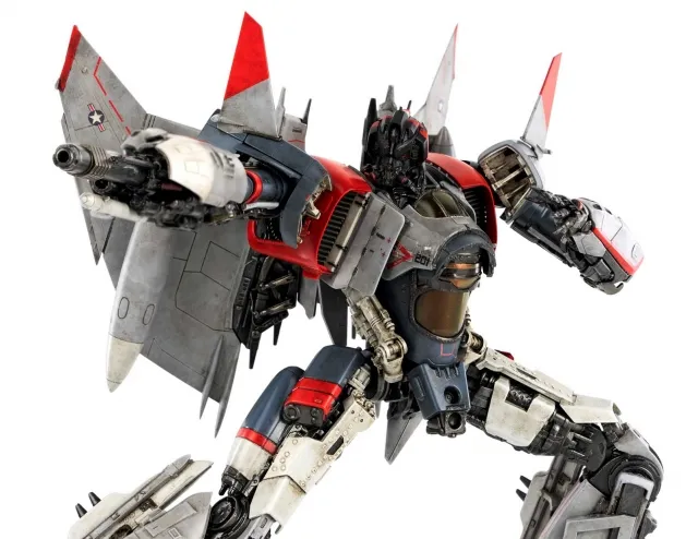 Blitzwing Collectible Figure DLX Scale Collectible Figure | Transformers: Bumblebee | threezero