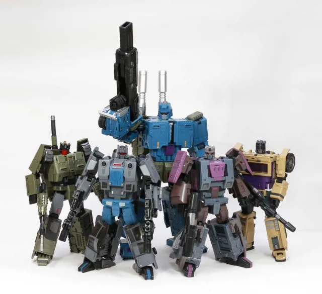 Ragnaros Combiner Set of 5 Figures | Unique Toys | Ragnaros Combiner