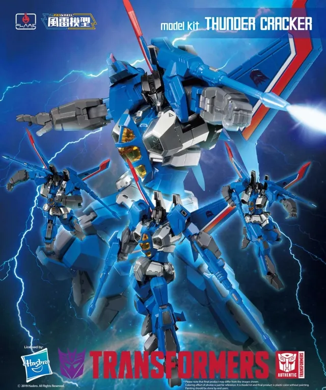 05 Thundercracker Model Kit | Transformers Furai Model | Flame Toys
