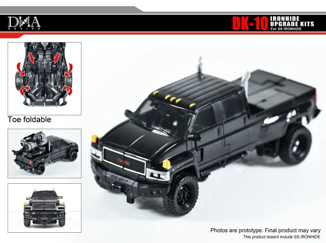 DK-10 Upgrade Kit for Transformers Studio Series 14 Ironhide | Dna Design | Upgrade Kit